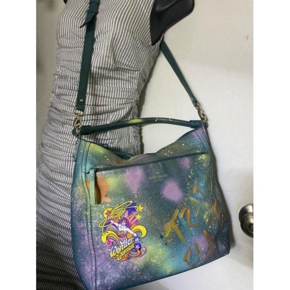 kate spade w hand shoulder customized by me w appl - Picture 10 of 12